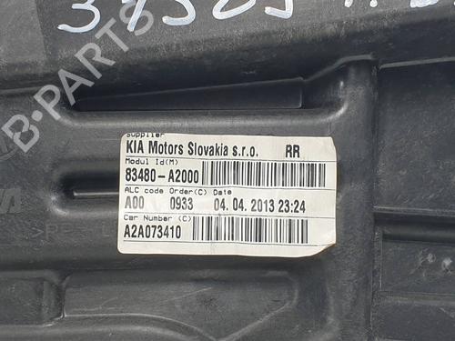 Rear right window mechanism KIA CEE'D (JD) 1.4 CRDi 90 | BP29298086C25 - Image 3