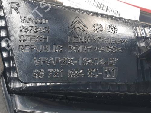 Right tailgate light CITROËN C4 II (NC_) 1.6 HDi 90 | BP34512045C80 - Image 2