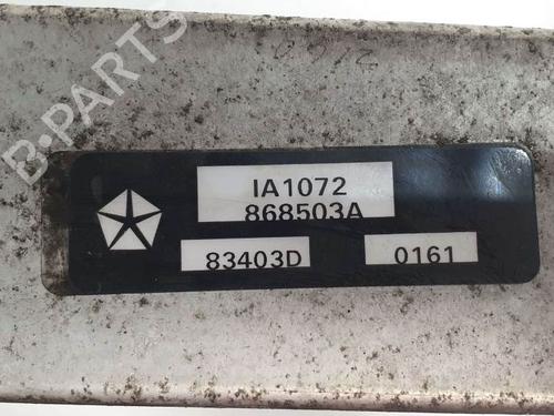 Intercooler CHRYSLER VOYAGER IV (RG, RS) 2.5 CRD | BP6851054M30 