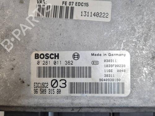Engine control unit (ECU) CITROËN C5 I (DC_) 2.2 HDi (DC4HXB, DC4HXE) | BP36038778M57 - Image 4