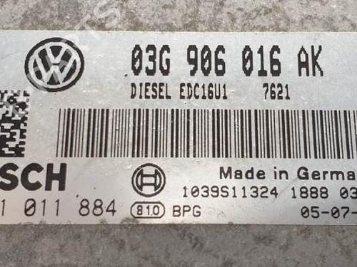 Engine control unit (ECU) SEAT LEON (1P1) 1.9 TDI | BP19709395M57 