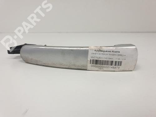 Used Rear right exterior door handle SEAT TOLEDO II (1M2) 1.6 16V (105 hp) 6844755