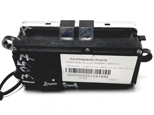Right rear window switch MERCEDES-BENZ S-CLASS (W221, V221) S 320 CDI (221.022, 221.122) | BP16048169I28 