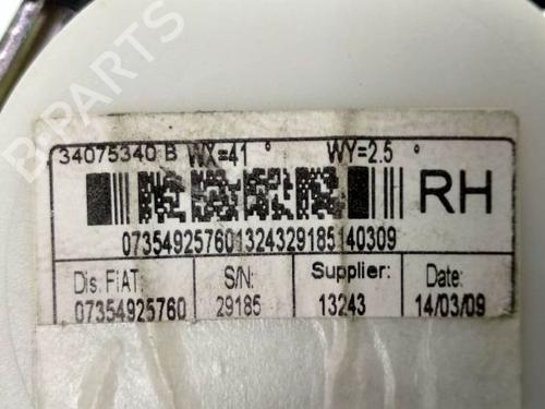 Rear right seatbelt FIAT 500 (312_) 1.2 LPG (312AXA1A) | BP8052536I28 