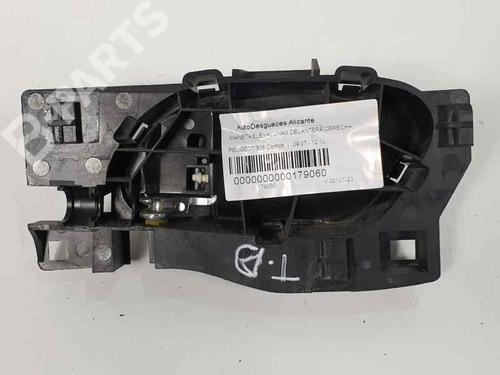 Front right interior door handle PEUGEOT 308 I (4A_, 4C_) 1.6 HDi | BP6850220I14 