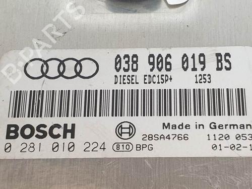 Engine control unit (ECU) AUDI A6 C5 (4B2) 1.9 TDI | BP13215634M57 
