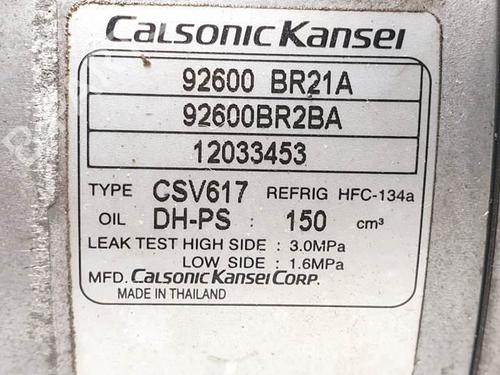 AC compressor NISSAN QASHQAI / QASHQAI +2 I (J10, NJ10, JJ10E)  | BP18025913M34 