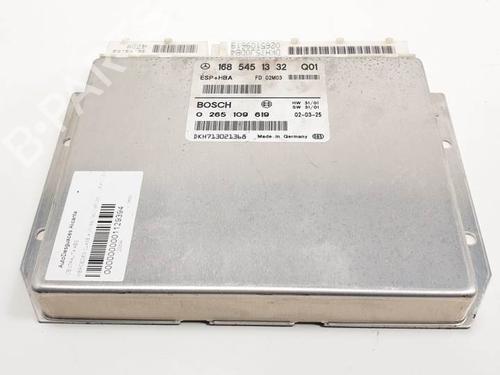 Used Control unit MERCEDES-BENZ A-CLASS (W168) A 160 (168.033, 168.133) (102 hp) 16686870