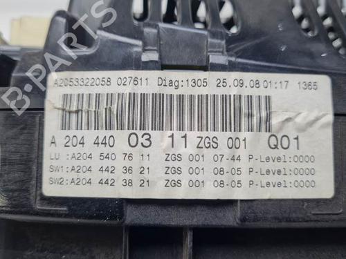 Instrument cluster MERCEDES-BENZ C-CLASS (W204) C 220 CDI (204.008) | BP25023172C47 