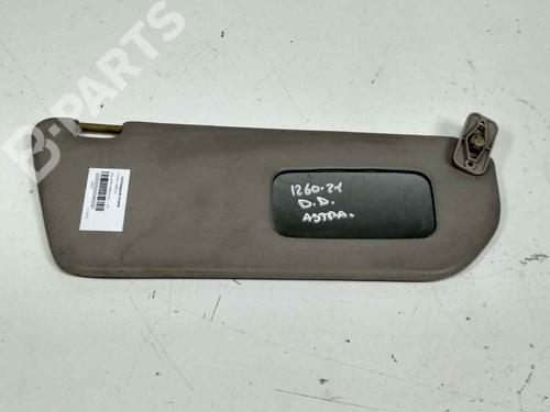 Used Right sun visor OPEL ASTRA F Hatchback (T92) 1.6 i (F08, M08, F68, M68) (75 hp) 8265097