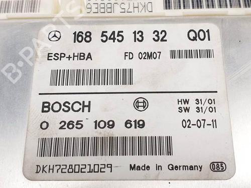 Control unit MERCEDES-BENZ A-CLASS (W168) A 140 (168.031, 168.131) | BP17715621M11 