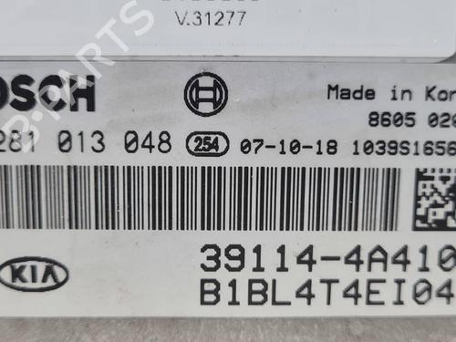 Engine control unit (ECU) KIA SORENTO I (JC) 2.5 CRDi | BP29321835M57 
