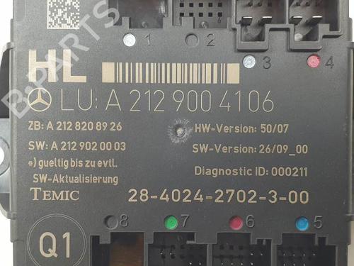 Electronic module MERCEDES-BENZ C-CLASS T-Model (S204) C 200 CDI (204.207) | BP28061059M83 