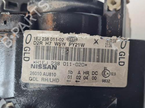 Right headlight NISSAN PRIMERA (P12) 1.8 | BP22686525C29 