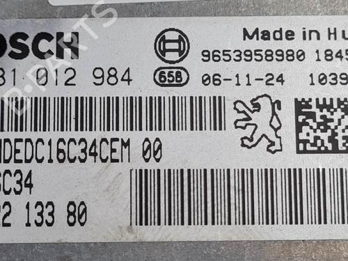 Engine control unit (ECU) PEUGEOT 407 (6D_) 1.6 HDi 110 (6D9HZC, 6D9HYC) | BP29247975M57 - Image 3
