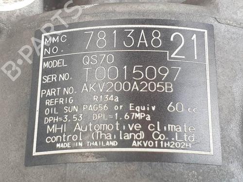 AC compressor MITSUBISHI ASX (GA_W_) 1.8 DI-D (GA6W) | BP24934749M34 - Image 2