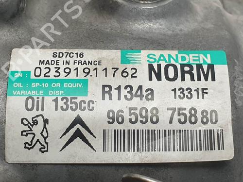 AC compressor CITROËN C4 I (LC_) 1.6 HDi | BP29172485M34  - Image 9