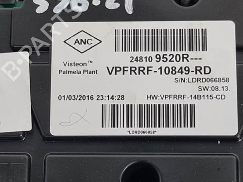 Instrument cluster RENAULT CLIO IV (BH_) 1.5 dCi 90 | BP7125503C47 