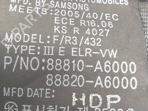 Front left seatbelt HYUNDAI i30 Estate (GD) 1.6 CRDi | BP29624464I26 - Image 2