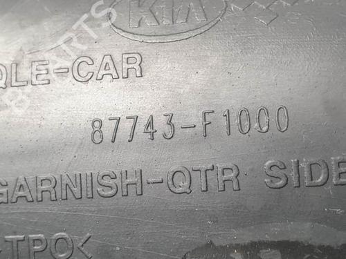 Rear left wheel arch trim KIA SPORTAGE IV (QL, QLE) 1.6 CRDi | BP24500071C136