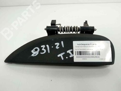 Used Rear left exterior door handle DACIA SANDERO 1.2 16V (75 hp) 7849718