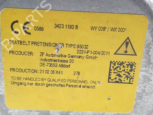 Front left seatbelt LAND ROVER RANGE ROVER EVOQUE (L551) 2.0 D150 4x4 | BP25256118I26 - Image 2