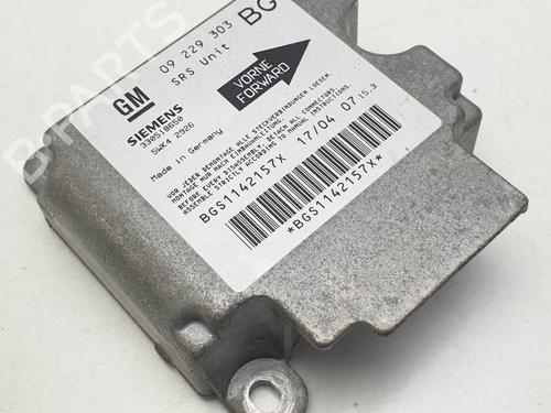 Kollisjonspute styreenhet OPEL ZAFIRA A MPV (T98) 2.0 DTI 16V (F75) | BP25140860M53 
