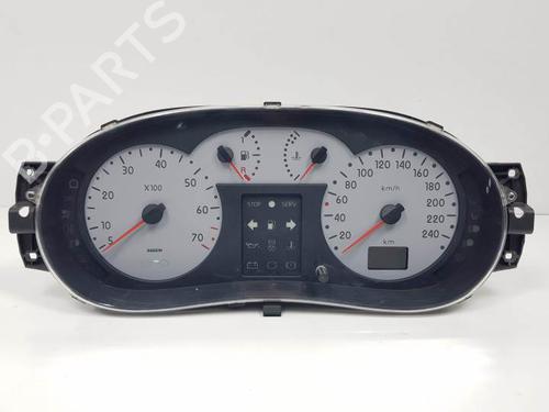 Used Instrument cluster RENAULT CLIO II (BB_, CB_) 1.6 16V (BB01, BB0H, BB0T, BB14, BB1D, BB1R, BB2KL, BB3G... (107 hp) 25117325