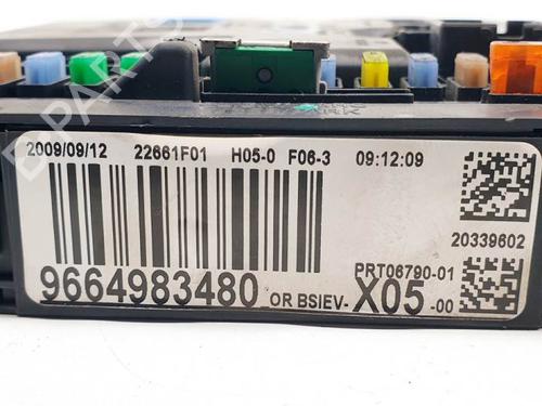 Fuse box CITROËN C3 Picasso (SH_) 1.6 HDi | BP16425910E1 