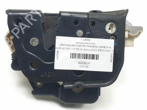 Used Rear right lock AUDI A3 (8P1) 1.9 TDI (105 hp) 24350533