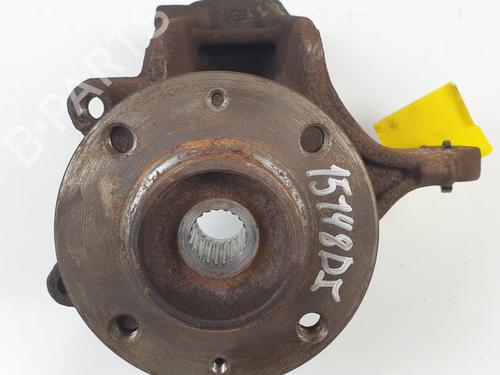 Used Left front steering knuckle Left front steering knuckle PEUGEOT 1007 (KM_) 1.4 (75 hp) 25146097 25146097