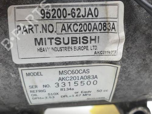 AC compressor SUZUKI SX4 (EY, GY) 1.6 VVT (RW416, YA21S) | BP29245579M34