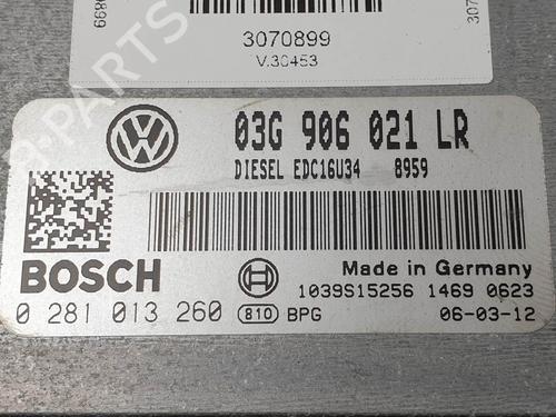 Engine control unit (ECU) VW PASSAT B6 (3C2) 1.9 TDI | BP28027435M57 - Image 4
