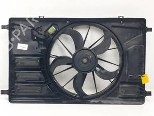 Used Radiator fan FORD TRANSIT CUSTOM V362 Van (FY, FZ) 2.2 TDCi (100 hp) 31058901