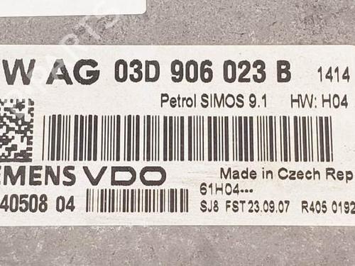 Engine control unit (ECU) SKODA FABIA I (6Y2) 1.2 | BP17757038M57 
