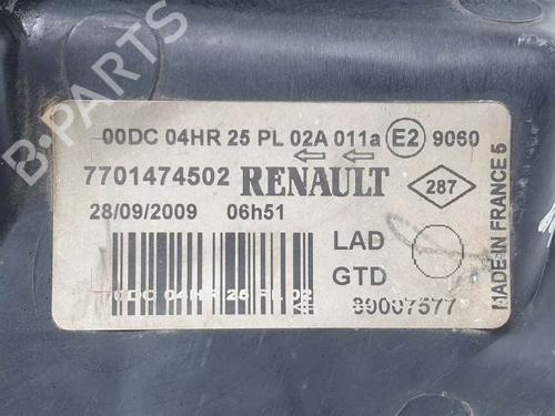 Left headlight RENAULT LAGUNA II Grandtour (KG0/1_) 1.9 dCi (KG0G) | BP10925021C28 