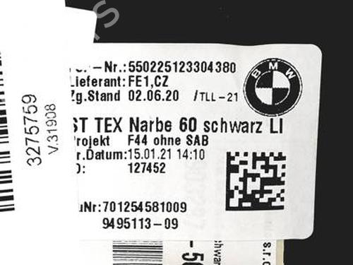 Sæde Bagtil BMW 2 Gran Coupe (F44) M 235 i xDrive | BP30763082C17 