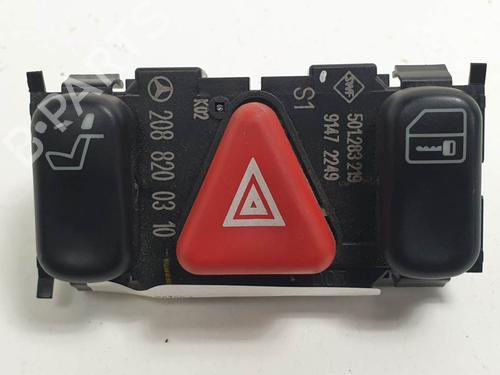 Used Warning switch Warning switch MERCEDES-BENZ CLK (C208) CLK 320 (208.365) (218 hp) 6846260 6846260