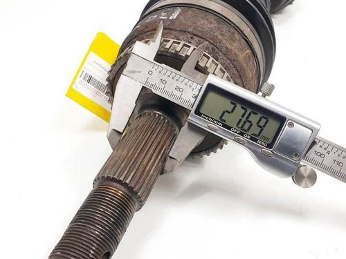 Left front driveshaft NISSAN ALMERA TINO (V10) 2.2 dCi | BP17165169M38 