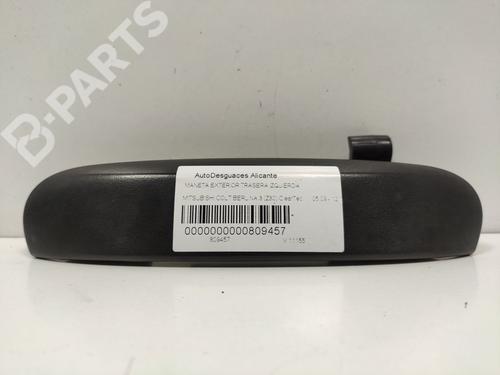 Rear left exterior door handle MITSUBISHI COLT VI (Z3_A, Z2_A) 1.1 (Z31A, Z32A) (75 hp) 11854615