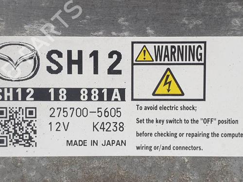 Engine control unit (ECU) MAZDA 3 (BM, BN) 2.2 D | BP29245887M57 - Image 4