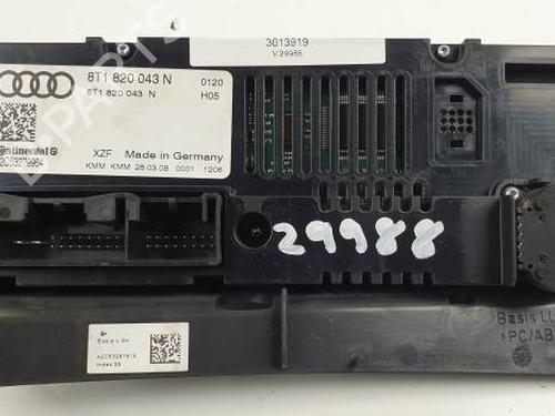 Climate control AUDI A4 B8 (8K2) 2.0 TDI | BP24340792I5 