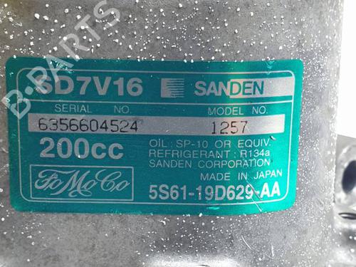 AC compressor FORD FIESTA V (JH_, JD_) 1.6 TDCi | BP30142412M34 