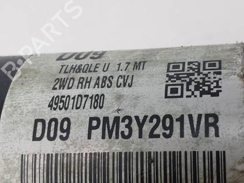 Right front driveshaft HYUNDAI TUCSON (TL, TLE) 1.7 CRDi | BP26650200M39 