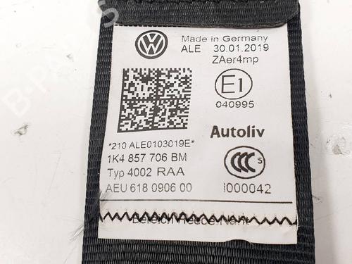 Front right seatbelt VW GOLF VI (5K1) 1.4 TSI | BP29265843I25  - Image 5