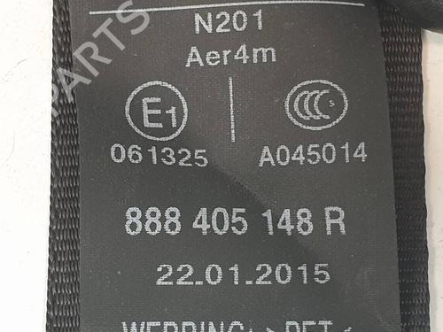 Rear left seatbelt RENAULT CAPTUR I (J5_, H5_) 1.5 dCi 90 (J5N4, J5M5, J5MW, J5M6, J5AL, J5AJ) | BP30762955I29 - Image 3