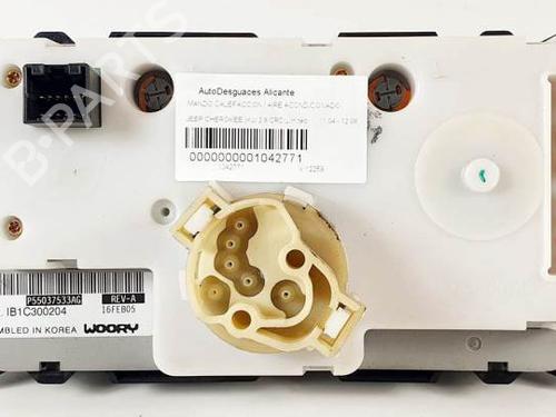 Climate control JEEP CHEROKEE (KJ) 2.8 CRD 4x4 | BP17701142I5 