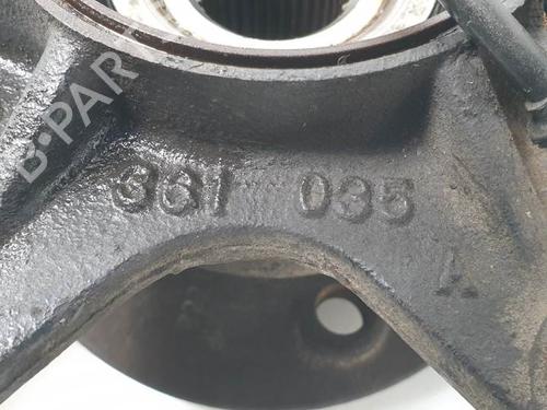 Left front steering knuckle MERCEDES-BENZ M-CLASS (W163) ML 400 CDI (163.128) | BP16909288M25 
