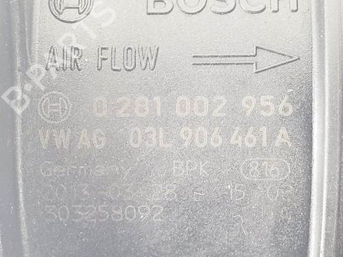 Mass air flow sensor AUDI A4 B8 (8K2)  | BP18153828M95 