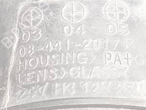 Right front fog light SEAT TOLEDO III (5P2) 1.9 TDI | BP30959269C31